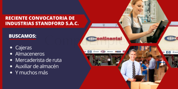 Importante compañía CONTINENTAL S.A.C abre nuevas convocatorias Importante compañía CONTINENTAL S.A.C abre nuevas convocatorias