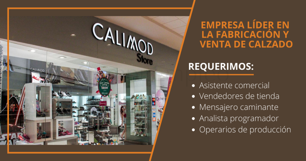 Empresa líder en la fabricación y venta de calzado abre nuevas convocatorias