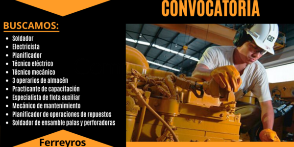 FERREYROS se encuentra en la búsqueda de personas talentosas