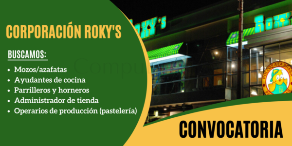 Convocatoria para formar parte de la Corporación Roky's