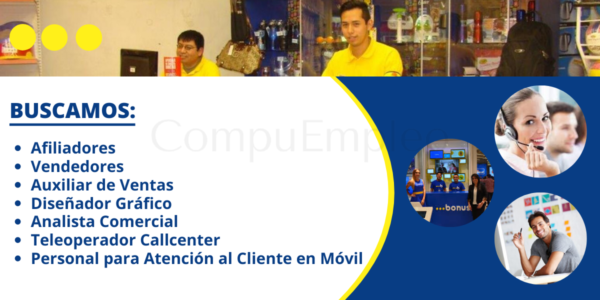 Bonus se encuentra en la búsqueda de personas responsables para ocupar nuevas plazas Bonus se encuentra en la búsqueda de personas responsables para ocupar nuevas plazas
