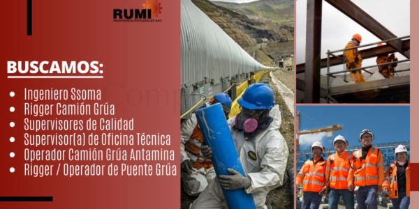 Rumi ingenieros integrales cuenta con nuevas plazas Rumi ingenieros integrales cuenta con nuevas plazas