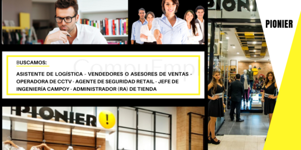 Empresa líder en el sector textil y de la moda cuenta con nuevas plazas