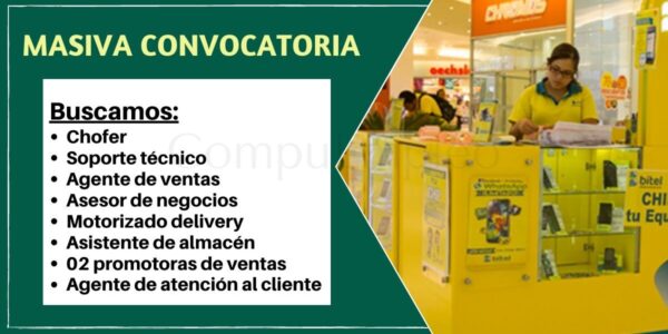 La empresa BITEL cuenta con nuevas vacantes La empresa BITEL cuenta con nuevas vacantes