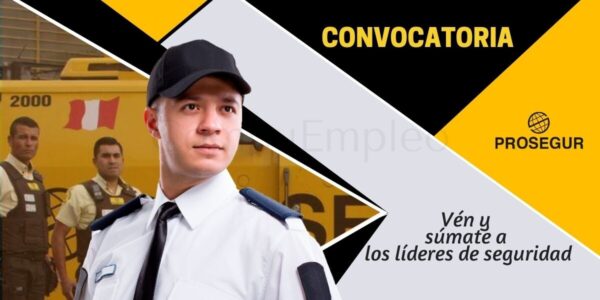 Convocatoria masiva para agentes de seguridad en PROSEGUR