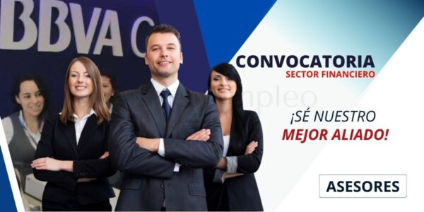 Nuevas plazas disponibles para asesores en BBVA