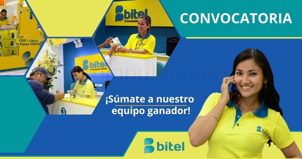Empresa del sector telecomunicaciones “BITEL” cuenta con nuevas vacantes