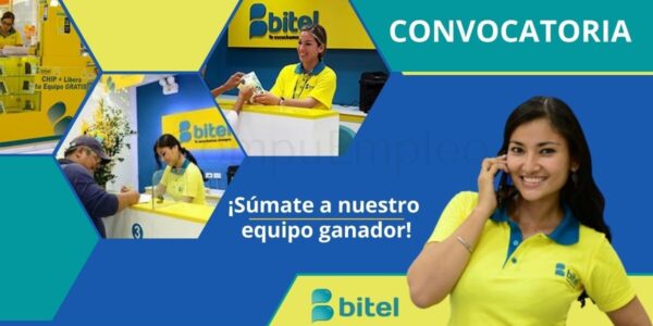 Empresa del sector telecomunicaciones “BITEL” cuenta con nuevas vacantes