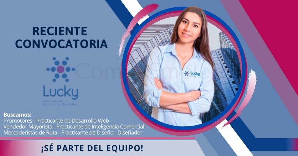 Forma parte de la reciente convocatoria de LUCKY SAC