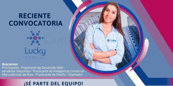 Forma parte de la reciente convocatoria de LUCKY SAC