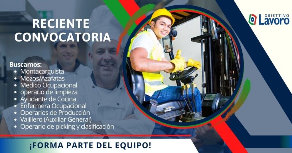 No te quedes fuera de la reciente convocatoria de OBIETTIVO LAVORO No te quedes fuera de la reciente convocatoria de OBIETTIVO LAVORO