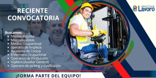 No te quedes fuera de la reciente convocatoria de OBIETTIVO LAVORO