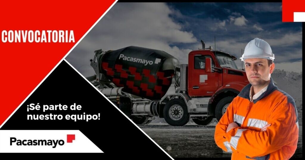 Plazas disponibles en prestigiosa empresa PACASMAYO