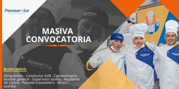 Corporación Panaservice: solicita personal para nuevas vacantes