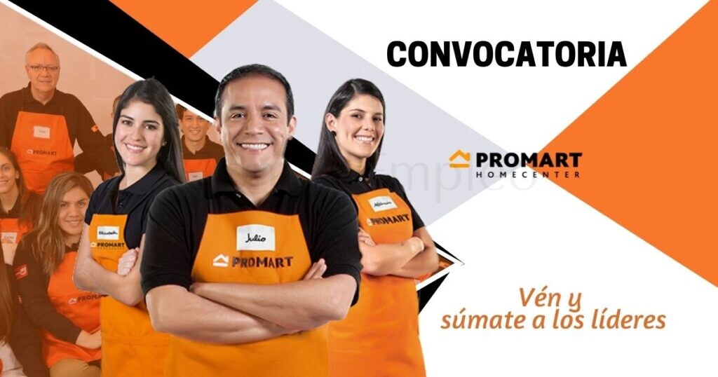PROMART cuenta con nuevas vacantes para distintas áreas