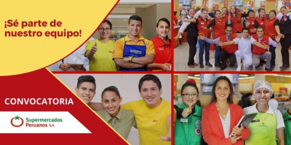 Supermercados Peruanos cuenta con nuevas vacantes