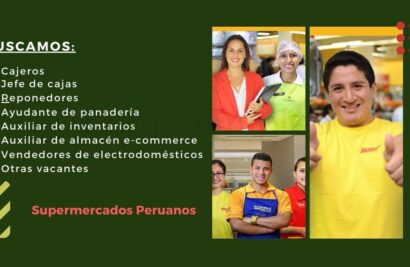 Supermercados Peruanos cuenta con nuevas vacantes
