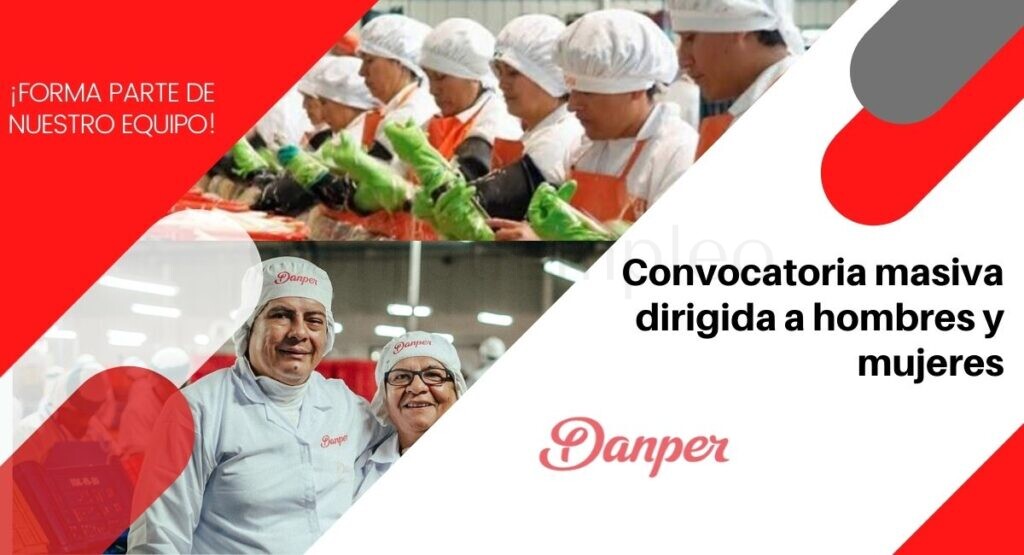 Convocatoria masiva dirigida a hombres y mujeres en Danper Trujillo