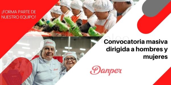 Convocatoria masiva dirigida a hombres y mujeres en Danper Trujillo