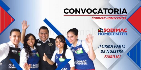 Sodimac Perú: masiva convocatoria para ser parte de prestigiosa compañía Sodimac Perú: masiva convocatoria para ser parte de prestigiosa compañía