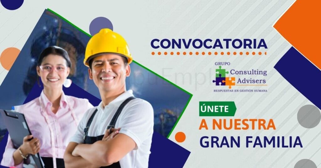 CONSULTING ADVISERS cuenta con diferentes vacantes para ti
