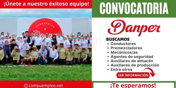 Masiva convocatoria para hombres y mujeres en Danper Trujillo