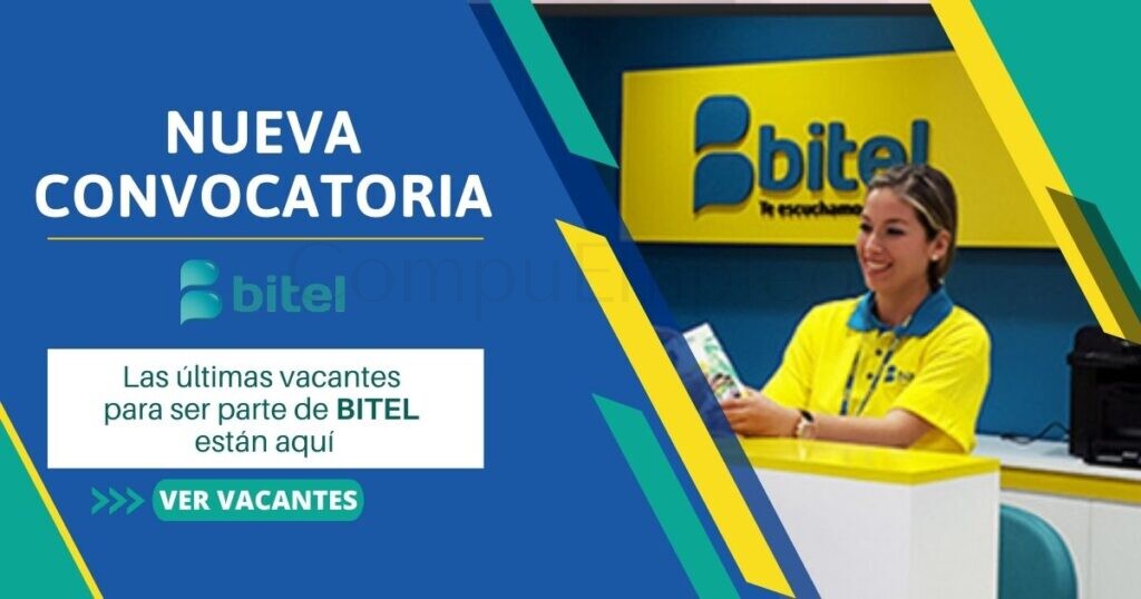 Convocatoria para prestigiosa empresa operadora de telecomunicaciones BITEL