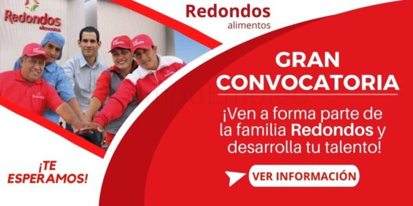 Importante empresa del sector avícola REDONDOS cuenta con nuevas plazas