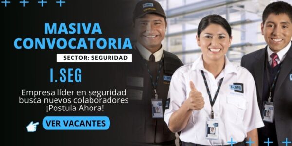 I.SEG: prestigiosa empresa en ofrecer servicios de seguridad cuenta con nuevas plazas