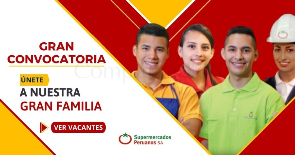 La mejor oportunidad para formar parte de SUPERMERCADOS PERUANOS está aquí