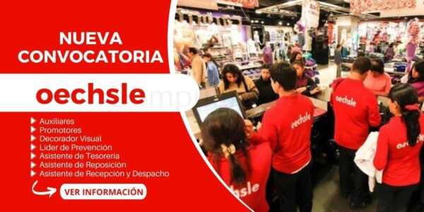 Nueva convocatoria en búsqueda de nuevos colaboradores para OECHSLE Nueva convocatoria en búsqueda de nuevos colaboradores para OECHSLE