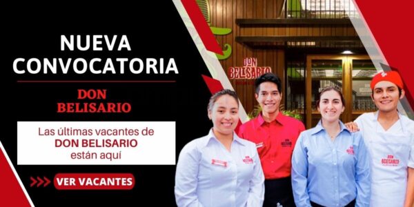 Prestigiosa pollería DON BELISARIO abre su reciente convocatoria para ti Prestigiosa pollería DON BELISARIO abre su reciente convocatoria para ti