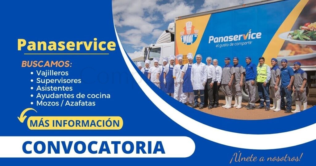 PANASERVICE requiere de nuevos talentos para el área de cocina