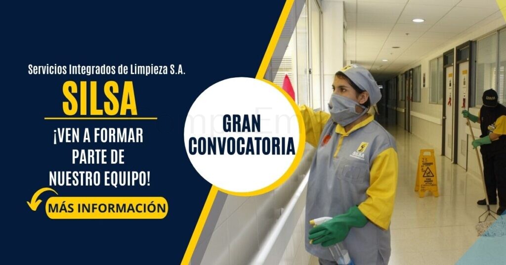 Empresa reconocida SILSA requiere de nuevos colaboradores