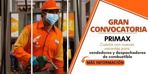 GRUPO PRIMAX cuenta con atractivas y diversas vacantes