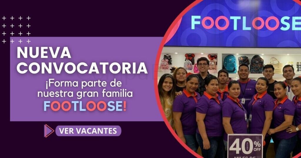 Tiendas FOOTLOOSE abre su reciente convocatoria en diferentes puntos