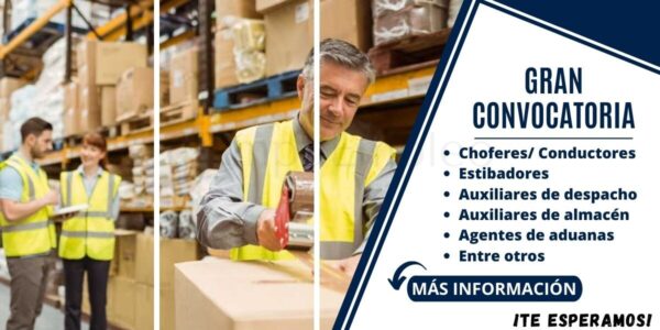 Reconocidas empresas del rubro ADUANERO requieren de nuevos colaboradores