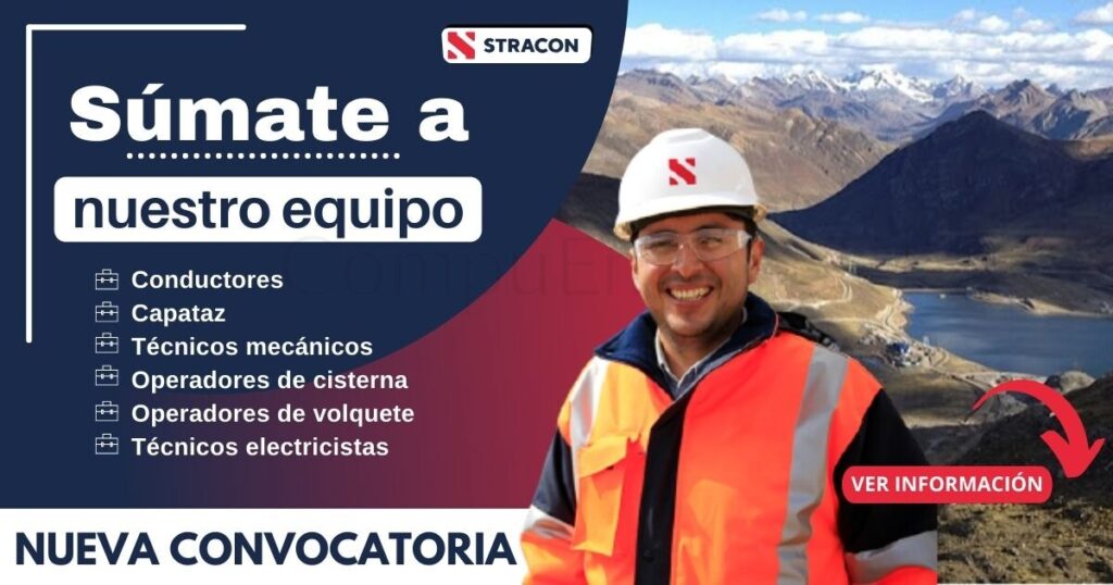 STRACON: únete a la mejor compañía líder en minería y construcción