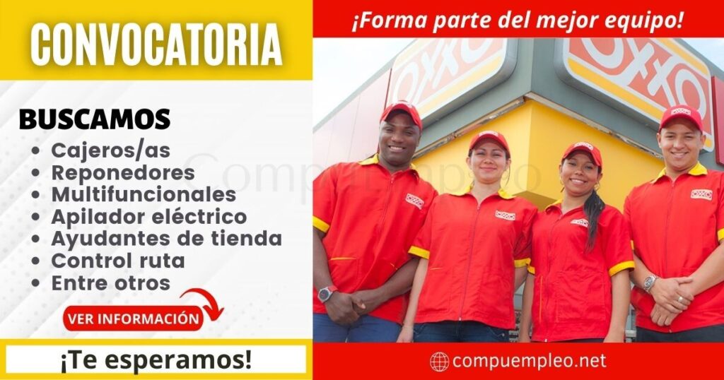 Importante cadena de tiendas “OXXO” cuenta con nuevas plazas Importante cadena de tiendas “OXXO” cuenta con nuevas plazas