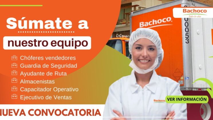 Empresa BACHOCO cuenta con oportunidades de empleo