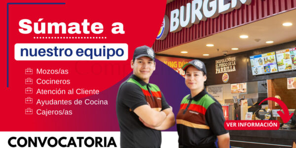 BURGER KING – Oportunidades de empleo