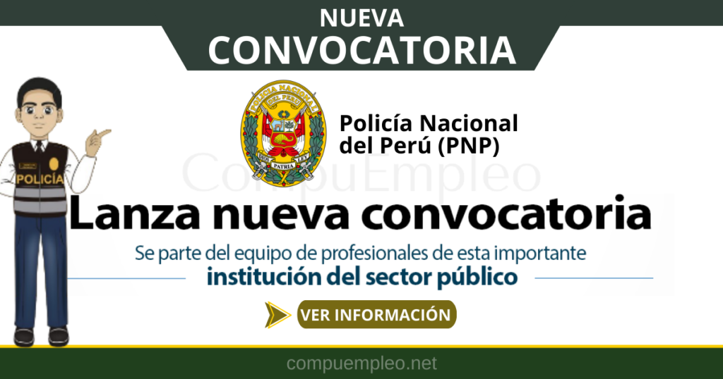 Masiva convocatoria para formar parte de la POLICÍA NACIONAL