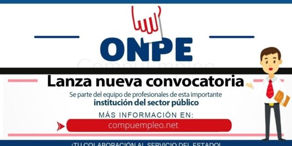 ONPE cuenta con nuevas y atractivas plazas ONPE cuenta con nuevas y atractivas plazas